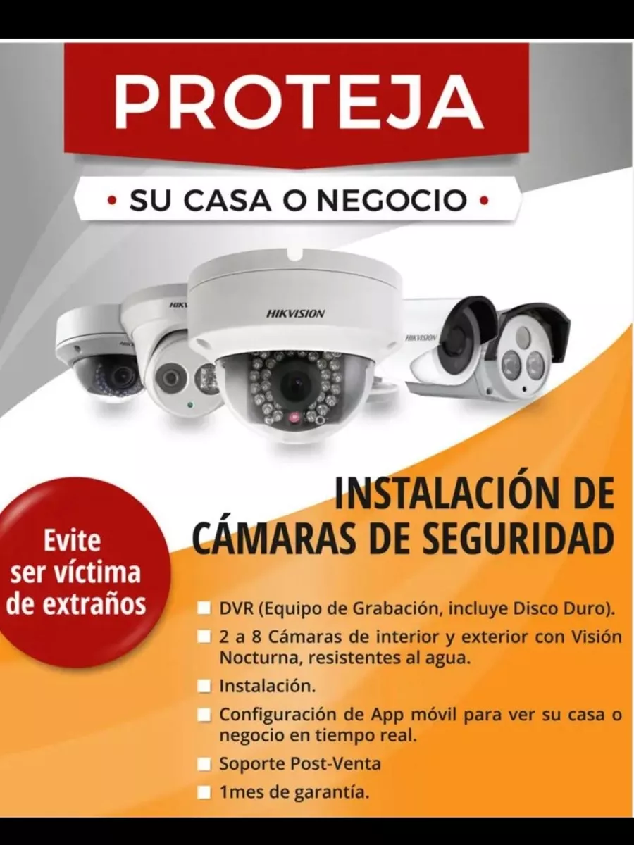 Instalación Cámara De Seguridad Control De Acceso Electricidad