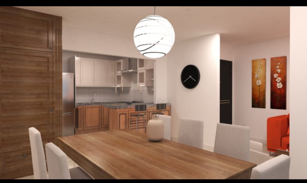 Apartamento Listo en venta de 3 hab. en torre en Manoguayabo, Santo Domingo Oeste.