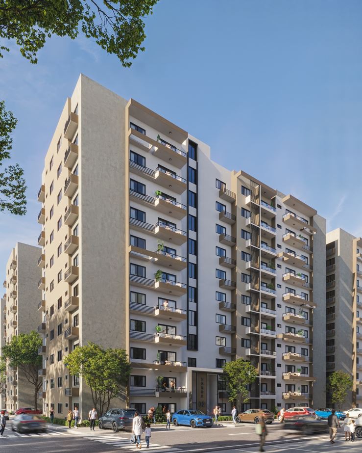 Apartamento En Venta de 3 Habitaciones en La Autopista de San Isidro, Santo Domingo Este.