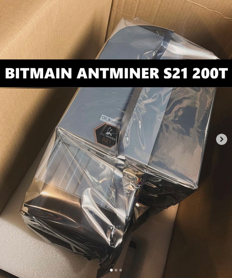 Bitcoin Miner S21 BTC/BCH/BSV SHA256 200T in stock : $500 USDT