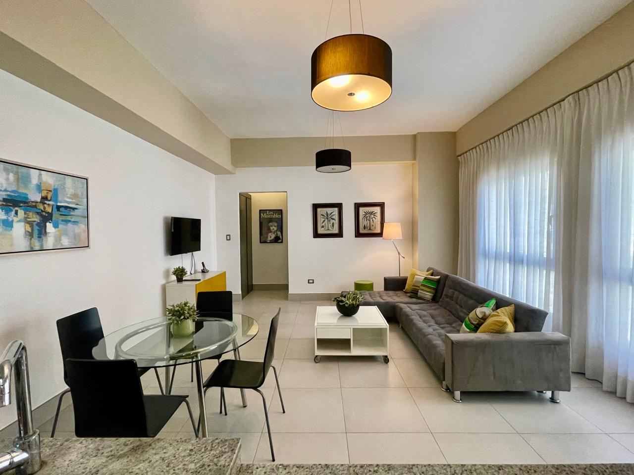 Apartamento de 1 Habitación Amueblado Venta en República Dominicana