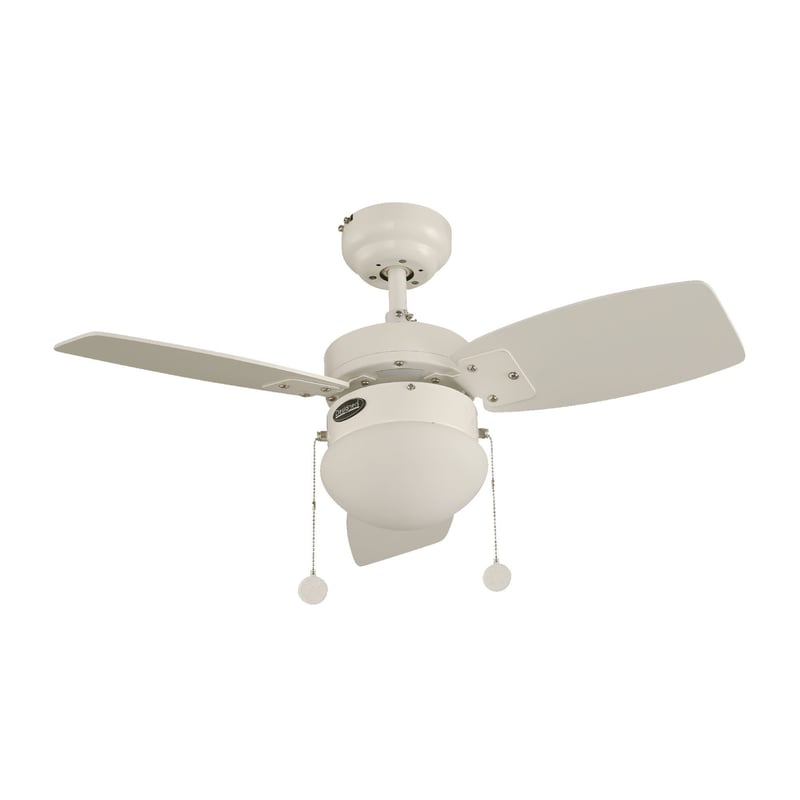 Ventilador de techo Daywa color blanco en República Dominicana