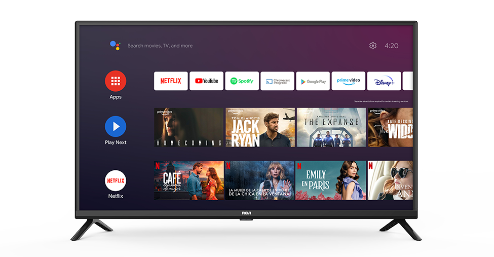 RCA Android TV Smart 32" HD en República Dominicana