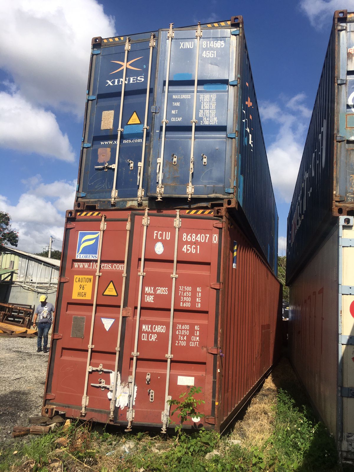 Contenedores 40 pies high cube, aprovecha!